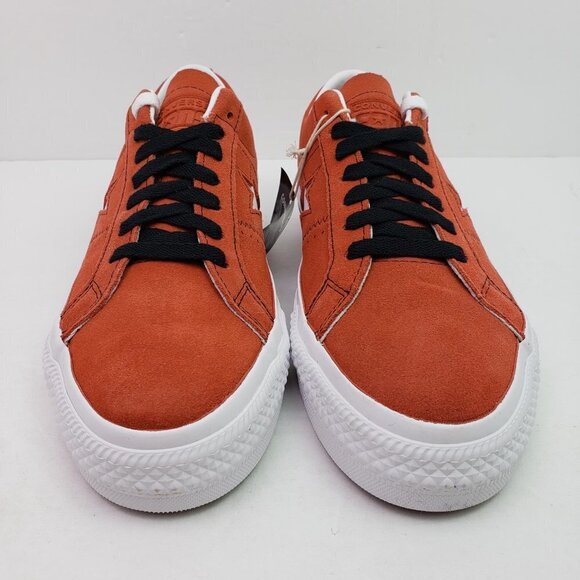 NEW Converse Cons One Star Pro Mens Sz 8 Wms 9.5 Red Low Sneaker Shoes 172633C - Picture 5 of 12